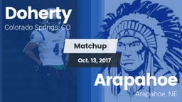 Matchup: Doherty  vs. Arapahoe  2017