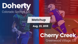 Matchup: Doherty  vs. Cherry Creek  2018