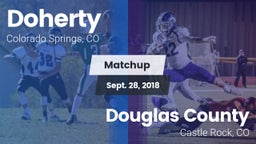 Matchup: Doherty  vs. Douglas County  2018
