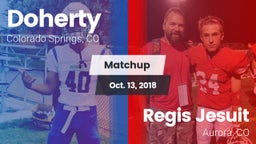 Matchup: Doherty  vs. Regis Jesuit  2018