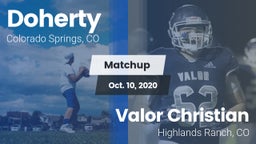Matchup: Doherty  vs. Valor Christian  2020