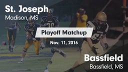 Matchup: St. Joseph vs. Bassfield  2016