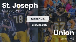 Matchup: St. Joseph vs. Union  2017