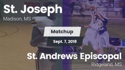 Matchup: St. Joseph vs. St. Andrews Episcopal  2018
