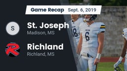 Recap: St. Joseph vs. Richland  2019
