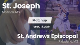Matchup: St. Joseph vs. St. Andrews Episcopal  2019