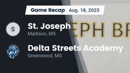 Recap: St. Joseph vs. Delta Streets Academy 2023
