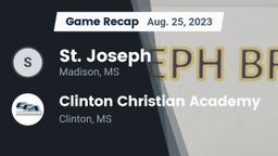 Recap: St. Joseph vs. Clinton Christian Academy  2023
