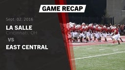 Recap: La Salle  vs. East Central 2016