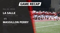 Recap: La Salle  vs. Massillon Perry  2016