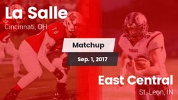 Matchup: La Salle  vs. East Central  2017