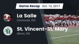 Recap: La Salle  vs. St. Vincent-St. Mary  2017