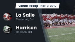 Recap: La Salle  vs. Harrison  2017