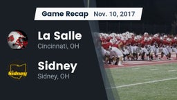 Recap: La Salle  vs. Sidney  2017