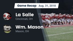 Recap: La Salle  vs. Wm. Mason  2018