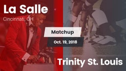 Matchup: La Salle  vs. Trinity St. Louis 2018