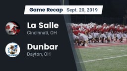 Recap: La Salle  vs. Dunbar  2019
