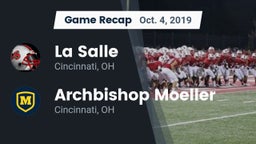 Recap: La Salle  vs. Archbishop Moeller  2019