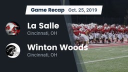 Recap: La Salle  vs. Winton Woods  2019