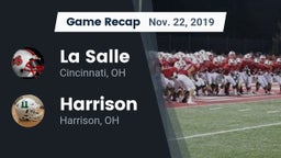 Recap: La Salle  vs. Harrison  2019