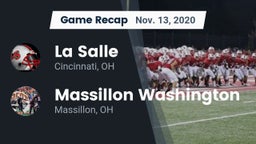 Recap: La Salle  vs. Massillon Washington  2020