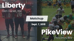 Matchup: Liberty  vs. PikeView  2018