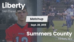 Matchup: Liberty  vs. Summers County  2018