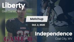 Matchup: Liberty  vs. Independence  2020