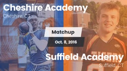 Matchup: Cheshire Academy vs. Suffield Academy 2016