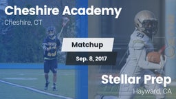 Matchup: Cheshire Academy vs. Stellar Prep  2017