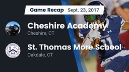 Recap: Cheshire Academy  vs. St. Thomas More School 2017