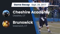 Recap: Cheshire Academy  vs. Brunswick  2017