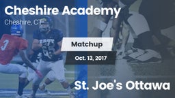 Matchup: Cheshire Academy vs. St. Joe's Ottawa 2017