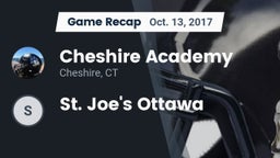 Recap: Cheshire Academy  vs. St. Joe's Ottawa 2017