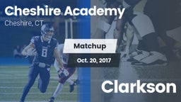 Matchup: Cheshire Academy vs. Clarkson 2017
