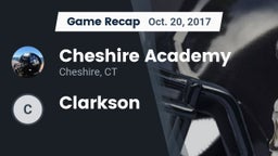 Recap: Cheshire Academy  vs. Clarkson 2017