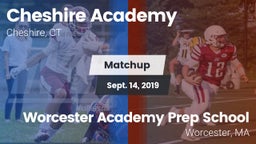 Matchup: Cheshire Academy vs. Worcester Academy Prep School 2019