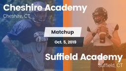 Matchup: Cheshire Academy vs. Suffield Academy 2019