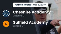 Recap: Cheshire Academy  vs. Suffield Academy 2019