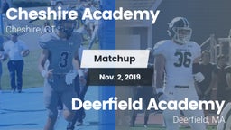 Matchup: Cheshire Academy vs. Deerfield Academy  2019