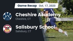 Recap: Cheshire Academy  vs. Salisbury School  2020