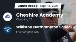 Recap: Cheshire Academy  vs. Williston Northampton School 2021