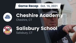 Recap: Cheshire Academy  vs. Salisbury School 2021