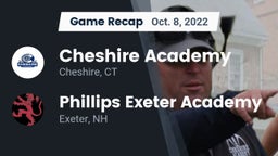 Recap: Cheshire Academy  vs. Phillips Exeter Academy  2022