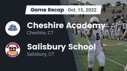 Recap: Cheshire Academy  vs. Salisbury School 2022