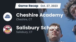 Recap: Cheshire Academy  vs. Salisbury School 2023
