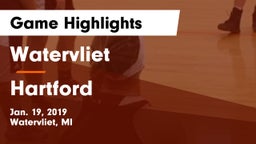 Watervliet  vs Hartford Game Highlights - Jan. 19, 2019