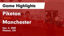 Piketon  vs Manchester  Game Highlights - Dec. 5, 2020