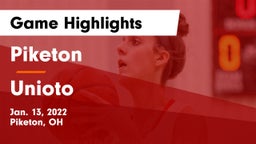 Piketon  vs Unioto  Game Highlights - Jan. 13, 2022