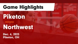 Piketon  vs Northwest  Game Highlights - Dec. 6, 2023